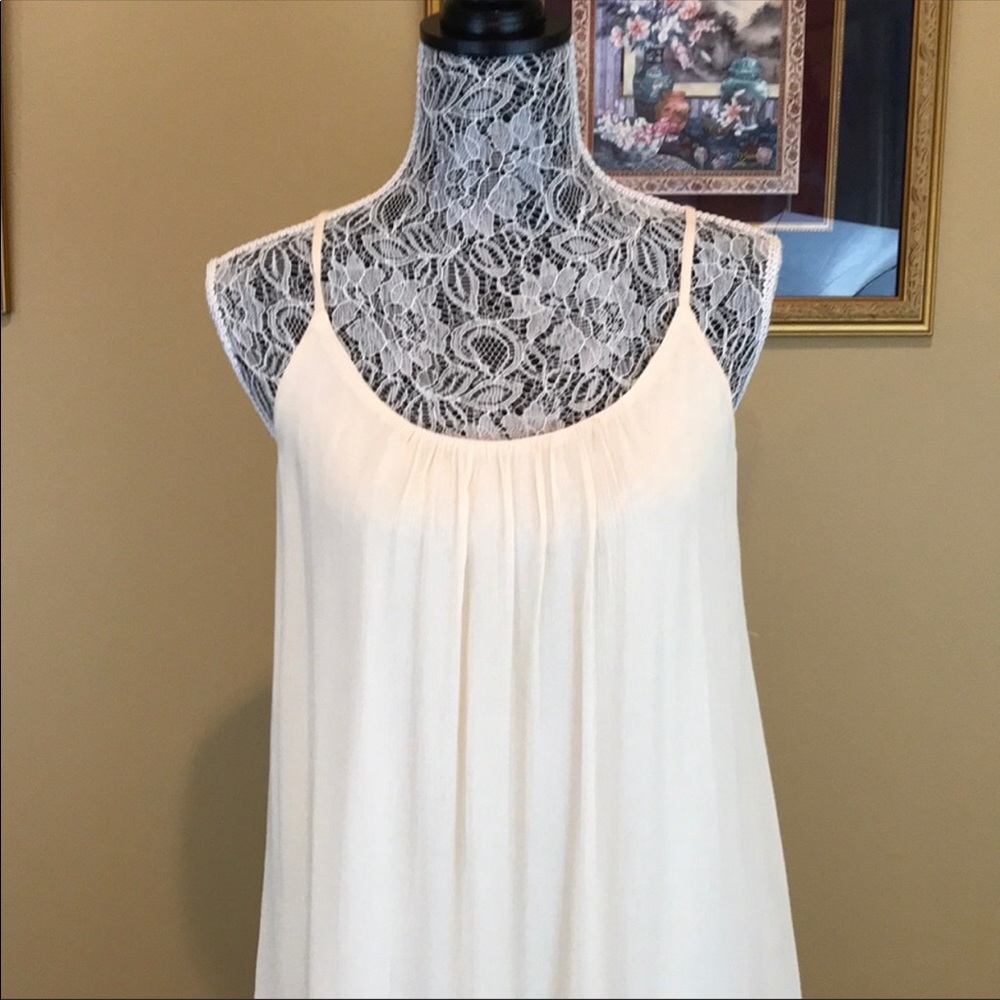 Entro Crochet Lace Spaghetti Strap Slip Dress - Picture 3 of 7